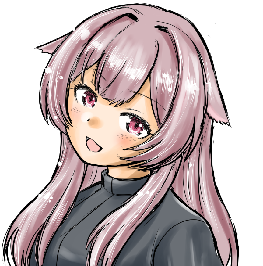 「去年らくがきしたえむちゃんを塗ってみた。 いえね、この角度のえむちゃんってマトモ」|いさかこうじのイラスト