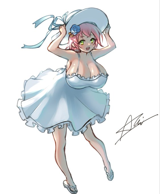 一部を除き普段あまり描かない系統のやつなので何かの版権キャラと要素被ってたら許してほしいOC
あと影の色の使い方も流行り取り入れたけど結構いいかも 