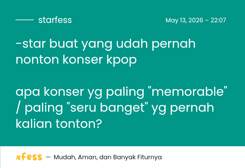 Starfess || CEK PINNED UNTUK KIRIM MENFESS tweet media