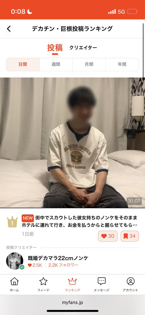 既婚デカマラ ノンケ22cm tweet media