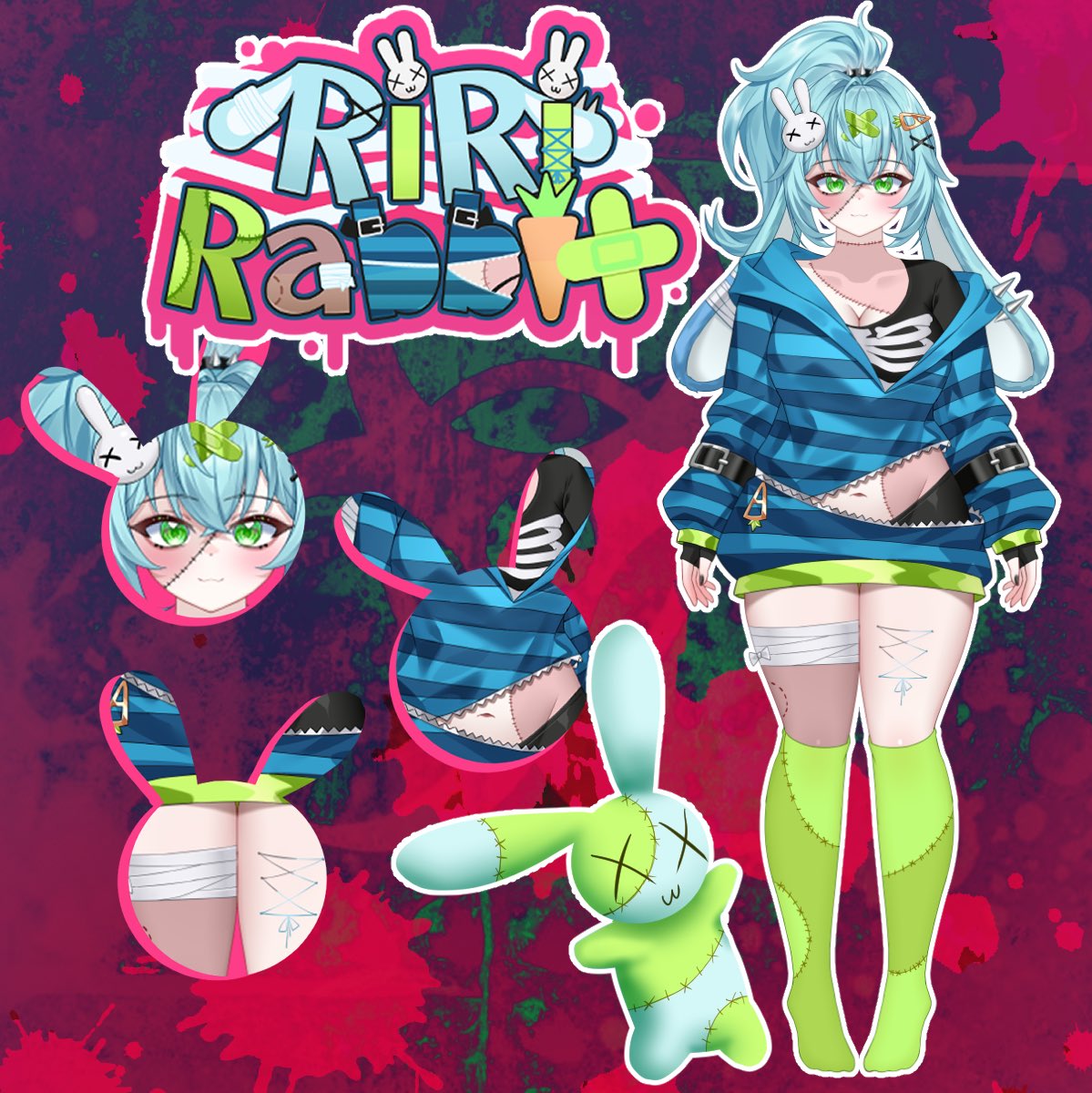 Riri Rabbit🥕🧟♀️ tweet media