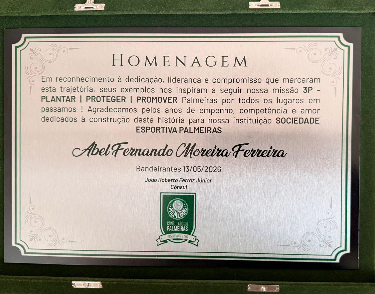 Consulados do Palmeiras tweet media