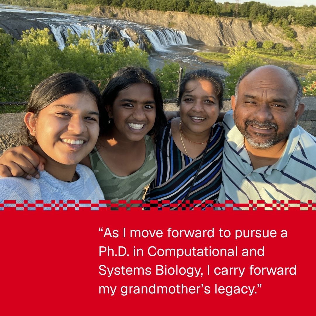 rpi's tweet photo. After graduation, Jayashree Balaraman is pursuing cancer research with one goal in mind: improving detection and treatment for all. She’s driven by curiosity, research experience, and personal loss. https://t.co/eRgVeWnMxN #RPI2026 https://t.co/85c0ksqhPH