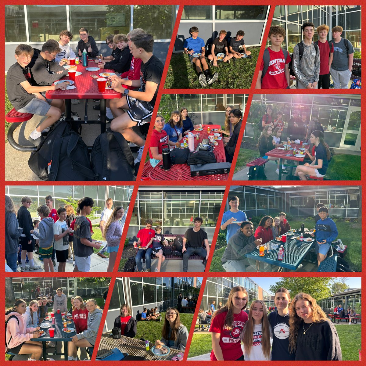millardcentral's tweet photo. It was a beautiful morning for our Bridge to Early College Breakfast in the Courtyard as we celebrated their hard work and accomplishments throughout the year. Thank you to our staff and families for supporting and encouraging our Bridge students. #cyclONEsUnited https://t.co/Kt0zjsrAJl