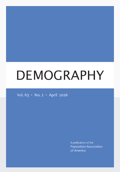 Demography Journal tweet media