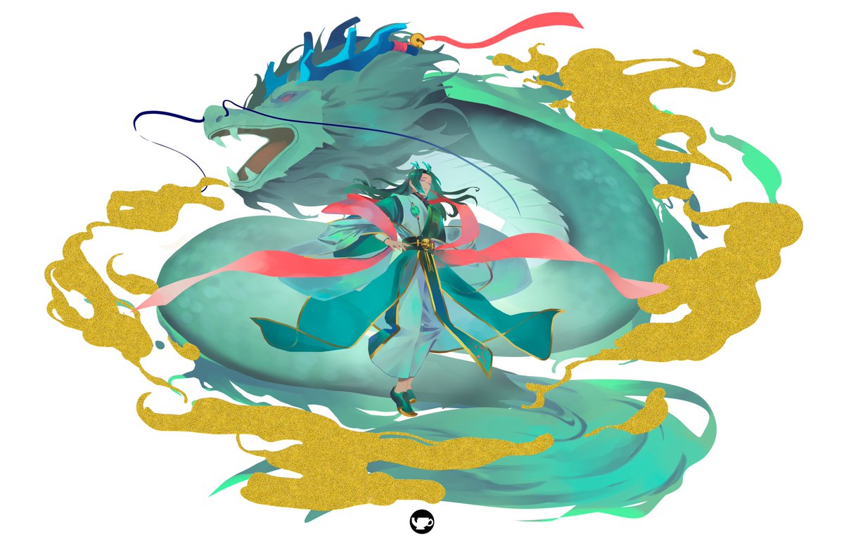 Chxrteak23's tweet photo. 十二支「辰」
#オリジナル https://t.co/XRJIsxcTdW