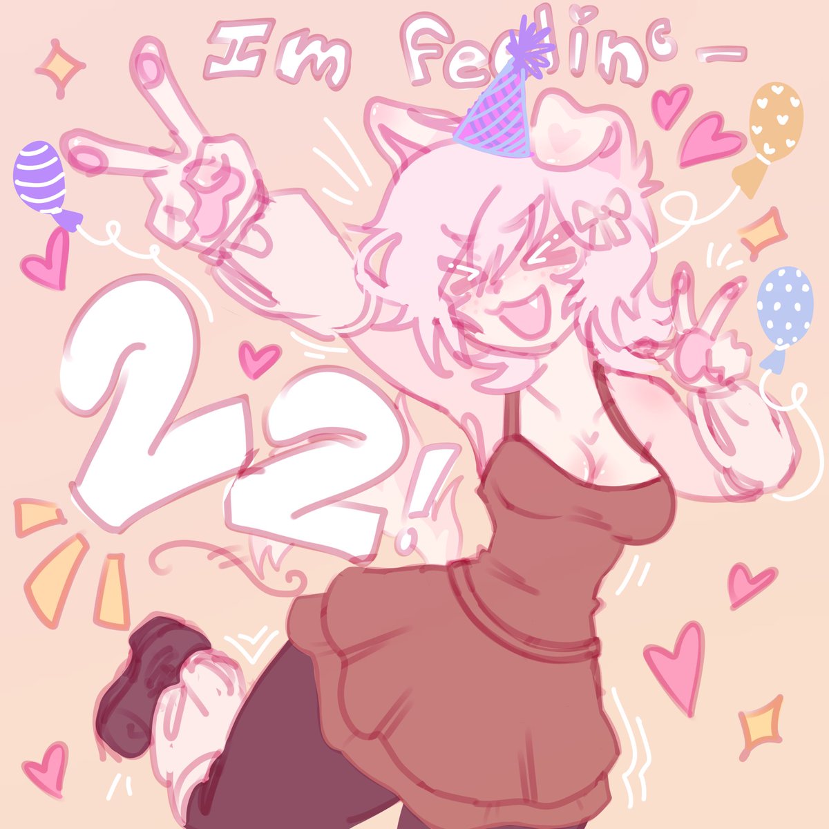 pawwmo's tweet photo. ITS MY BIRFDAYYYY!!! EEEEEEE!!! https://t.co/ZMPemd6THq
