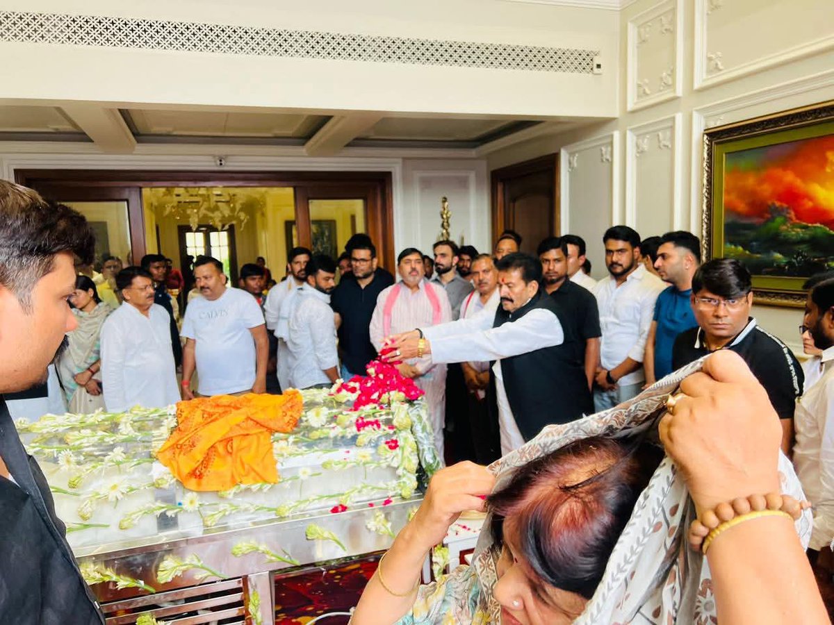 राधेश्याम सिंह पूर्व मंत्री tweet media