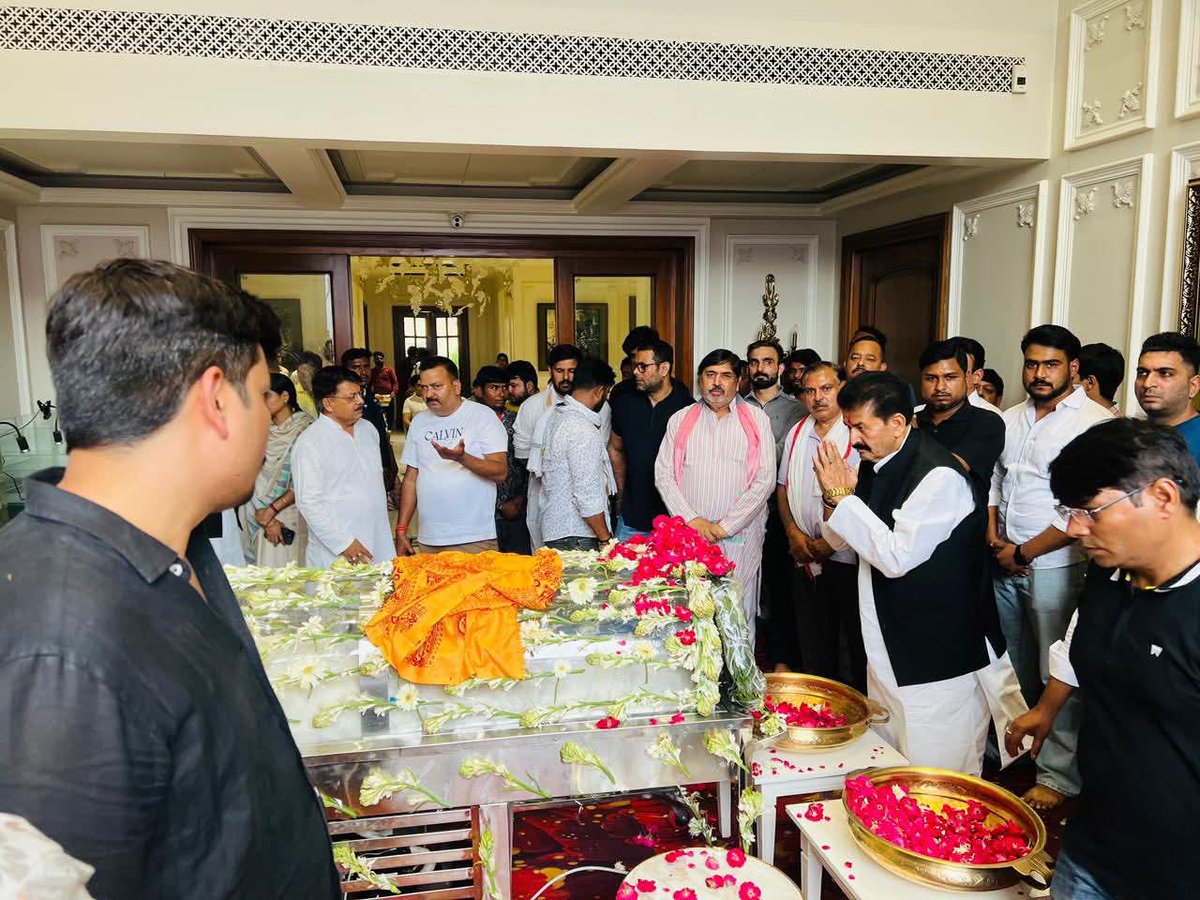 राधेश्याम सिंह पूर्व मंत्री tweet media