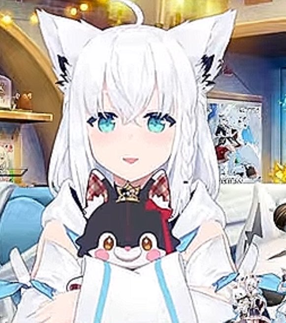 ロイヤルみぉーん抱えるフブちゃん可愛すぎる 護りたいこの笑顔