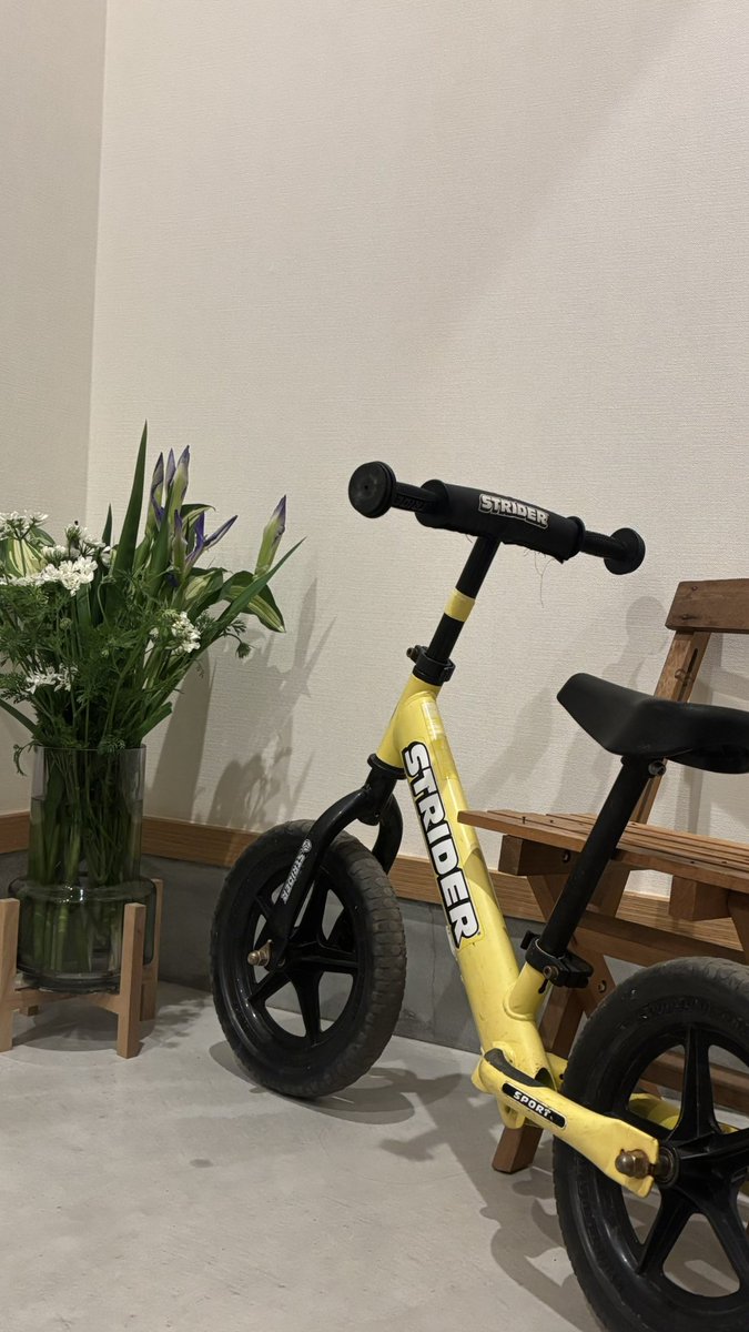 ストライダー2台まとめて　取りに来れる方のみ(予約入りました) ママ友にストライダー譲ってもらった お下がりだし家に2台あるからいい