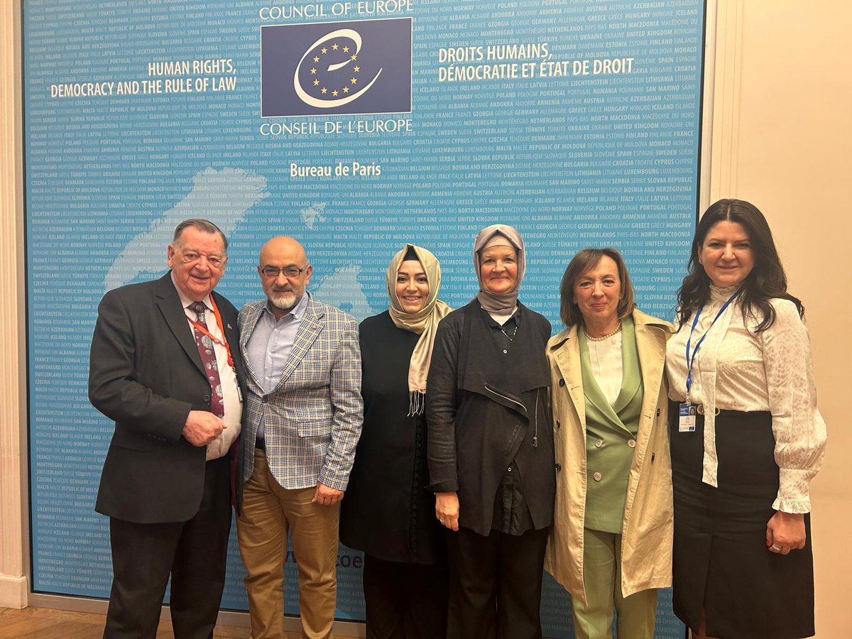 meryemgoka's tweet photo. 📍 Paris / Avrupa Konseyi Parlamenter Meclisi

Avrupa Konseyi Parlamenter Meclisi Türk Delegasyonu olarak, “Göç, Uluslararası Koruma ve Ekonomik İşbirliği” Komisyonu toplantımızı yoğun ve verimli bir gündemle gerçekleştirdik.

Toplantımız kapsamında; uluslararası iş birliği, göç politikaları ve ortak çözüm önerileri üzerine kapsamlı değerlendirmelerde bulunduk.

@AKPM_TR @TBMMresmi
@AKPartyForeign @AKKADINGM 
@aktanitimkonya
@PACE_President 
@coe
@PACE_Migration