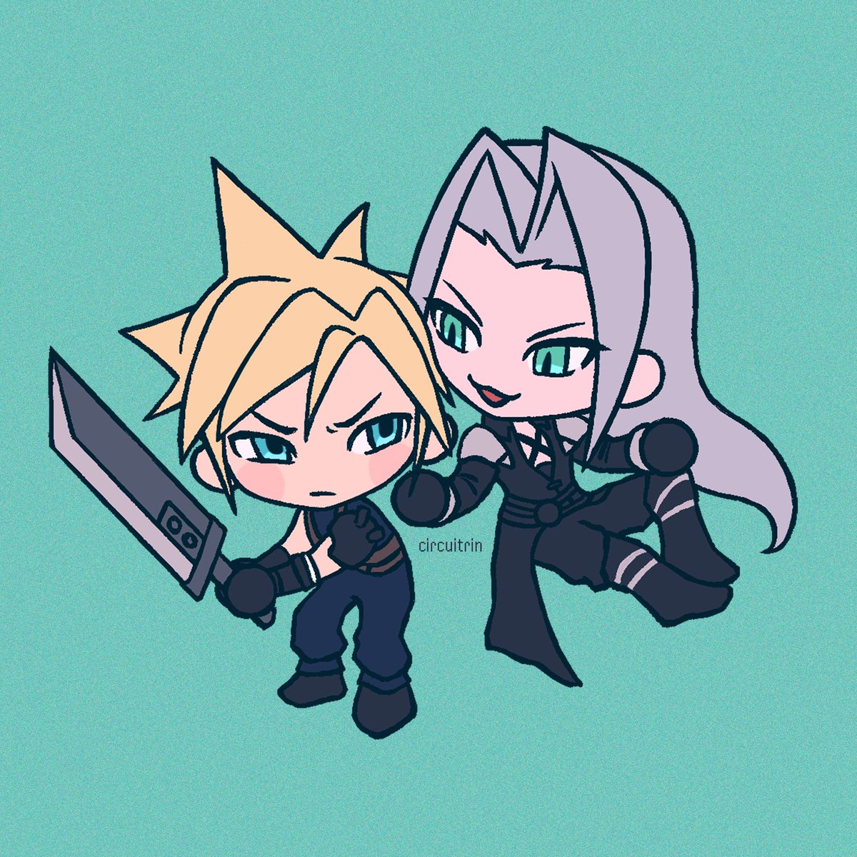 circuitrin's tweet photo. so lucky of cloud to get his very own sleep paralysis sephiroth
#セフィクラ #sefikura https://t.co/wrHo8jT9KO