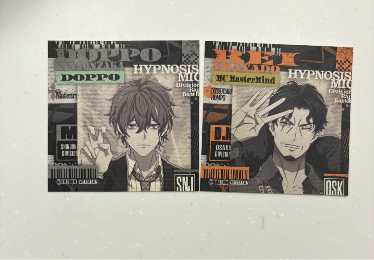交換】 ヒプノシスマイク ヒプマイ ヒプムビ アニメイト 特典