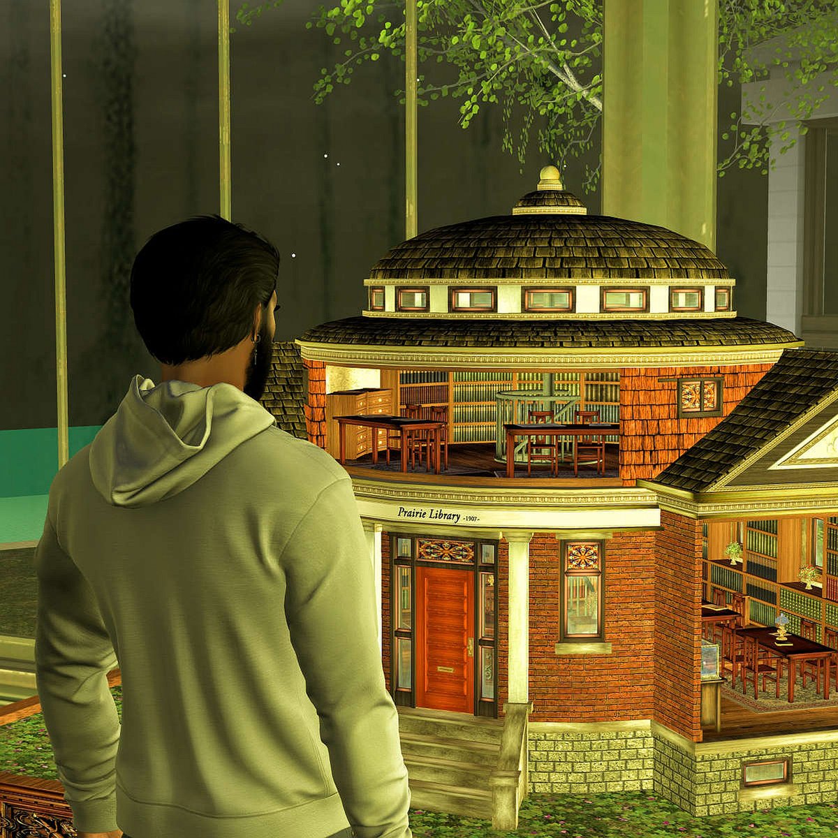 Second Life tweet media