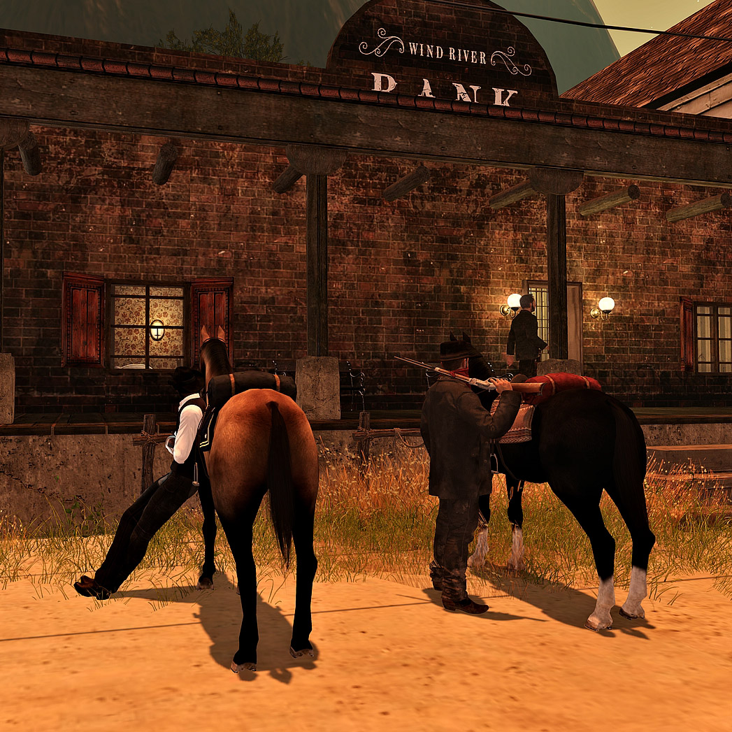 Second Life tweet media