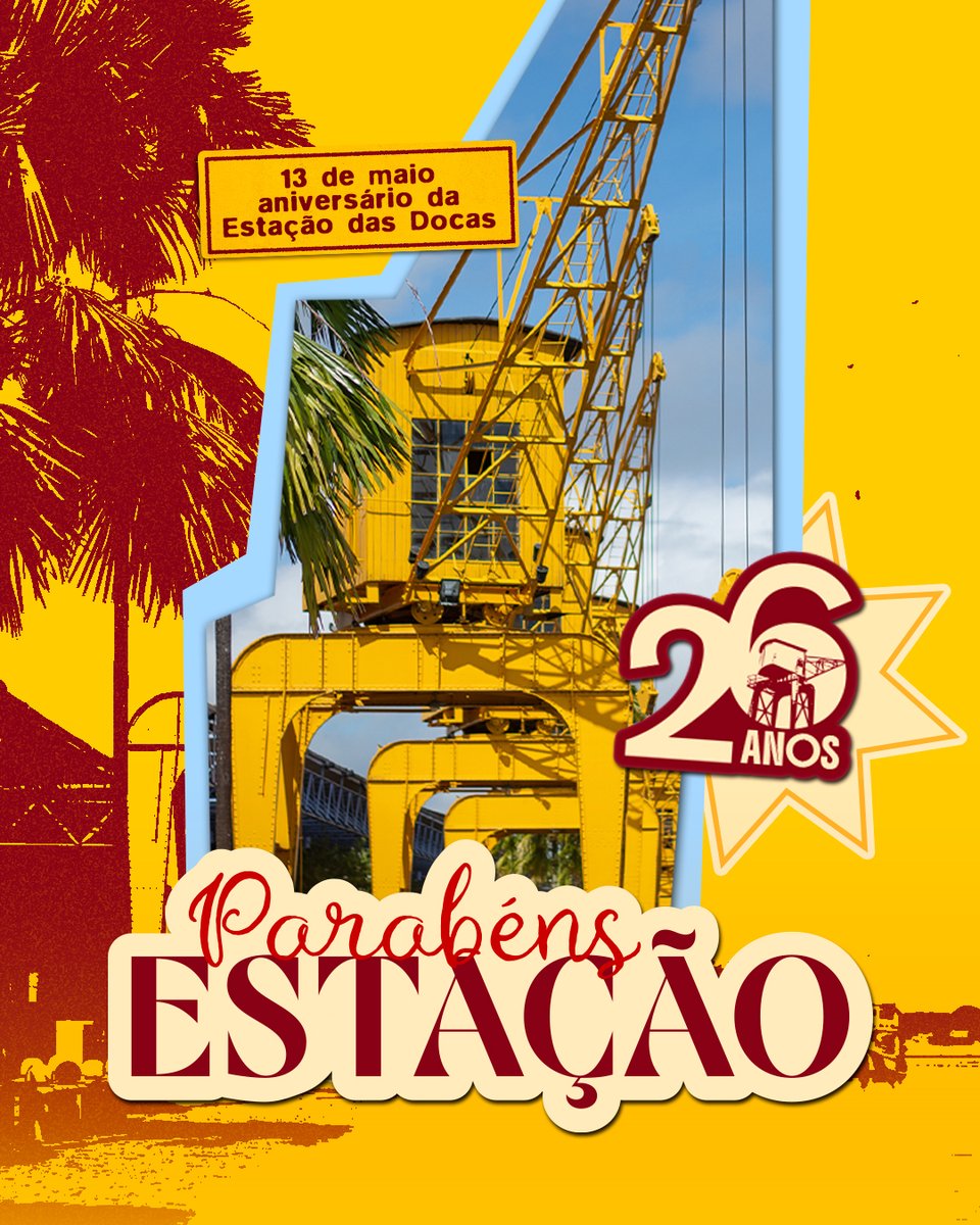 Estação das Docas tweet media