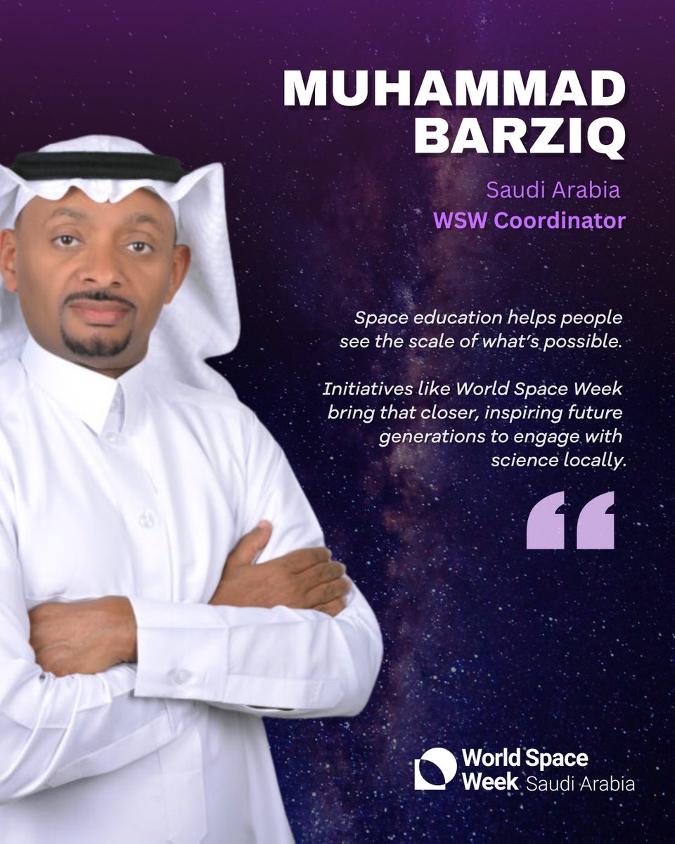 World Space Week tweet media