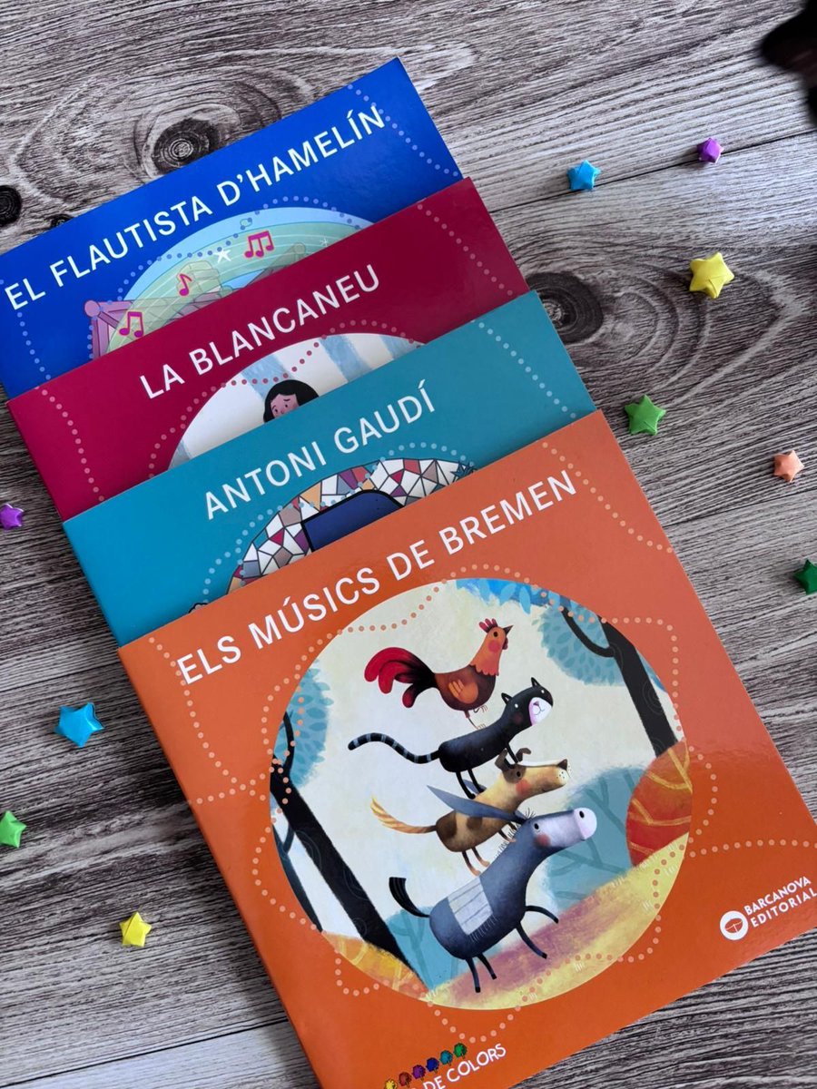 BarcanovaLit's tweet photo. Contes, tradicions, natura, art i imaginació en una mateixa col·lecció📚

Llibres breus, il·lustrats i plens de color per aprendre, imaginar i gaudir de la lectura des de ben petits ✨ https://t.co/kpCXl9GS4U