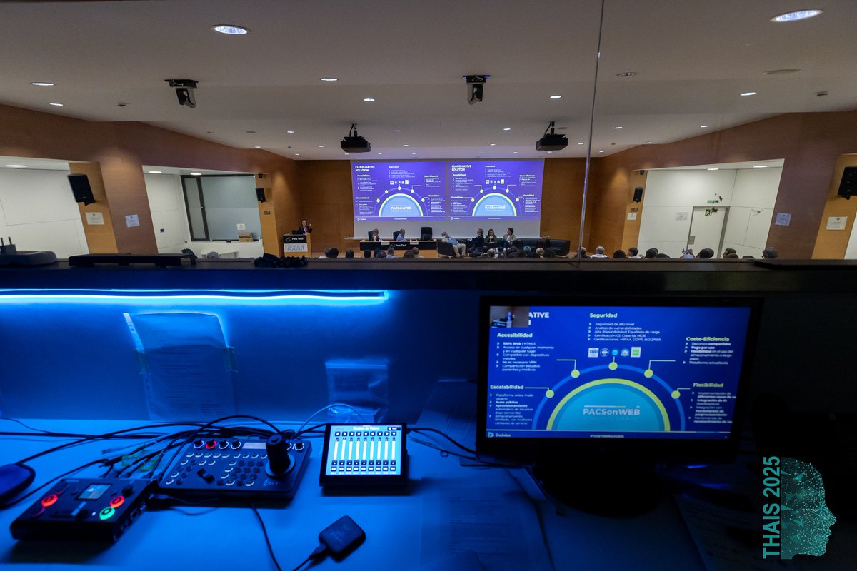 JoseIbeas1's tweet photo. 📢#THAIS2026. 5ª Edición!
📜YA EL PROGRAMA!
🗓16-17 Jun. Taulí Health Artificial Intelligence Symposium
🎓15 Jun. Curso Pre-Symposium
🔝> 80 expertos - 14 mesas
✍️Envía tu comunicación
🤝Oportunidades de patrocinio
🔗https://t.co/6bdG00YwwT
🔥Topics candentes https://t.co/NIi7pRMjKM