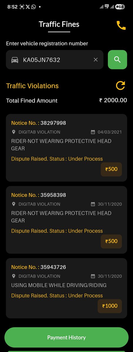 prithvick's tweet photo. Hi @blrcitytraffic How long before I get a resolution? What are the steps that I've to do? 
The images are also not being shown. My bike was not even in Bangalore during the time. https://t.co/mfqCSbz3SQ