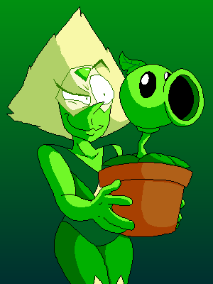 Pizzadot_'s tweet photo. #StevenUniverse #PlantsVsZombies https://t.co/2YnQ69vJHU
