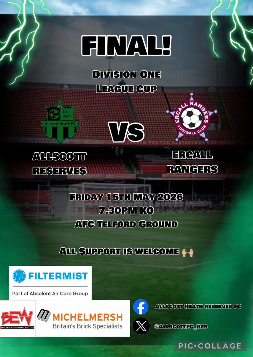 Allscott Heath Reserves FC tweet media