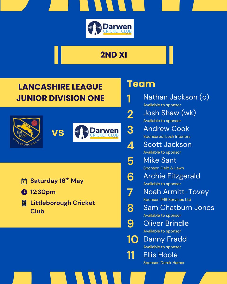 Darwen Cricket Club tweet media