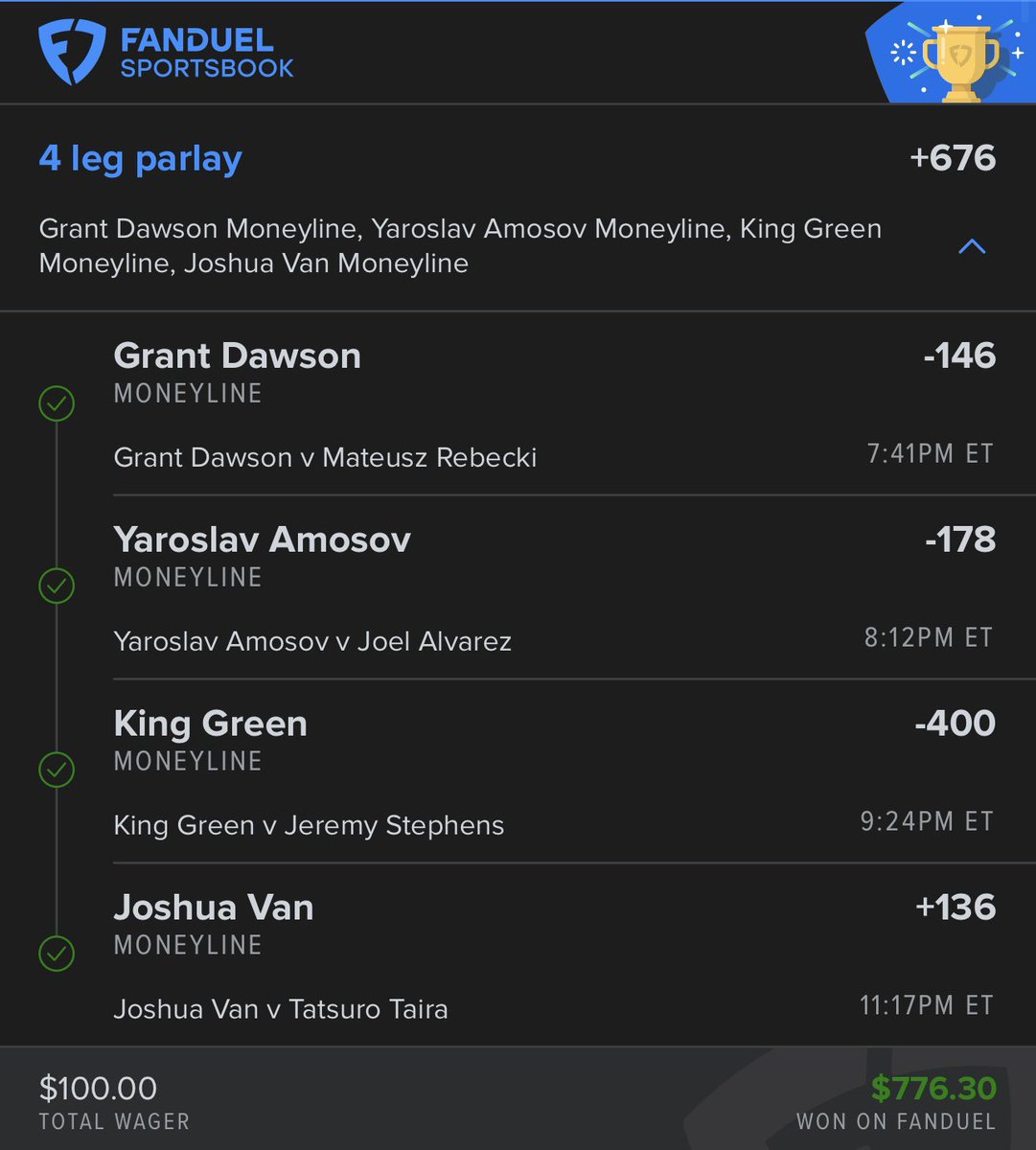 BiscottiBets's tweet photo. UFC = Money Glitch 🥊🤼‍♂️

Khamzat>Strickland 😹🤦‍♂️

#Sixers #LakeShow    #BravesCountry   #RavensFlock   #Gambling𝕏 #GamblingCommunity #DraftKings   #FanDuel #NBA #MLB #GamblingTwitter https://t.co/OxVE6roasH