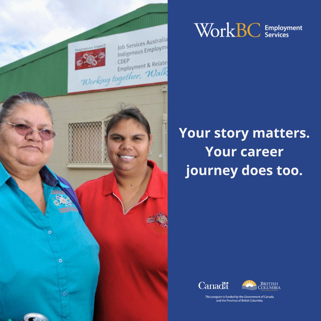 WorkBCAbby's tweet photo. WorkBC Centre is committed to providing inclusive employment support that respects culture, community, and individual career goals. Whether you’re exploring new opportunities, training, or career pathways, support is available.

Learn more at https://t.co/pqjXtmPWHj https://t.co/NEWqYKffe7