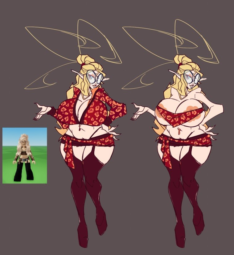 zink0vada's tweet photo. I'm trying to get back into drawing my OC 🥹 https://t.co/jzFLVtPmvY