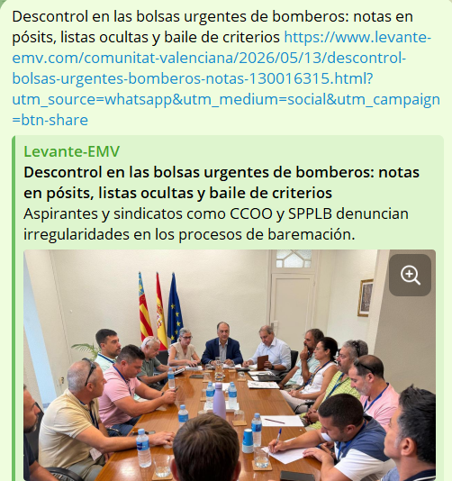Bombers Forestals CCOO-PV tweet media