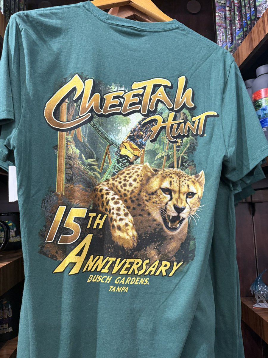 GeoZaroff's tweet photo. Not gonna lie Busch Gardens Tampa knocked it out of the fucking park with their anniversary shirts https://t.co/0Gw86xaD65