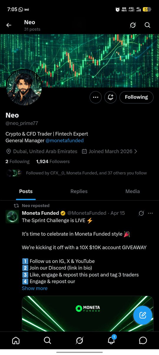 Daniel_Ebukka's tweet photo. @ISP_TRADER @MonetaFunded @neo_prime77 @Traders_Waves @New_owner1 @Geedow_ @pips_daily @Sp_forex1 @ramon0897 @saadahfx @Jalo_Trader @daraja_fx @AnyaSobe
@chukwu_diebube 
@Forex__Unlocked 

Swifty Done My Boss 🙌🏽🙇🏽‍♂️ https://t.co/J7IIN1uK9n
