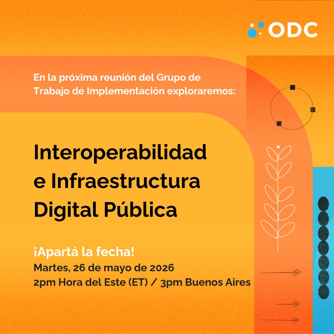 Open Data Charter tweet media