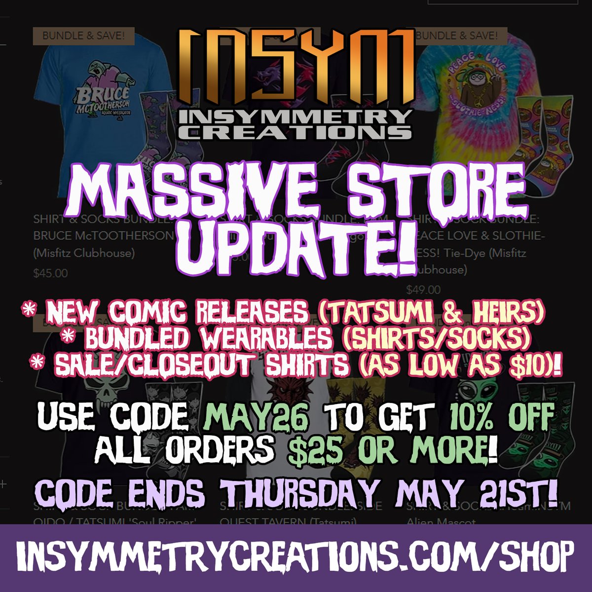 InSymmetry Creations LLC Webstore Sale thru 5.21! tweet media