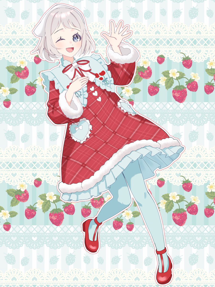 ri_pyan's tweet photo. ちょっと昔に書いた一番くじﾘｰﾘﾔ🍓🩵 https://t.co/FtZetn3nuV