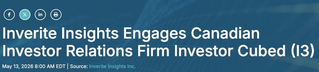 CanuckCapital5's tweet photo. IR deals are usually fixed cash, paid regardless of outcome.

This one’s different.

$INVRF structured 550k options at $0.25, basically at-market when announced. No real upside for the IR firm unless price moves. https://t.co/nSk9hV8pLT