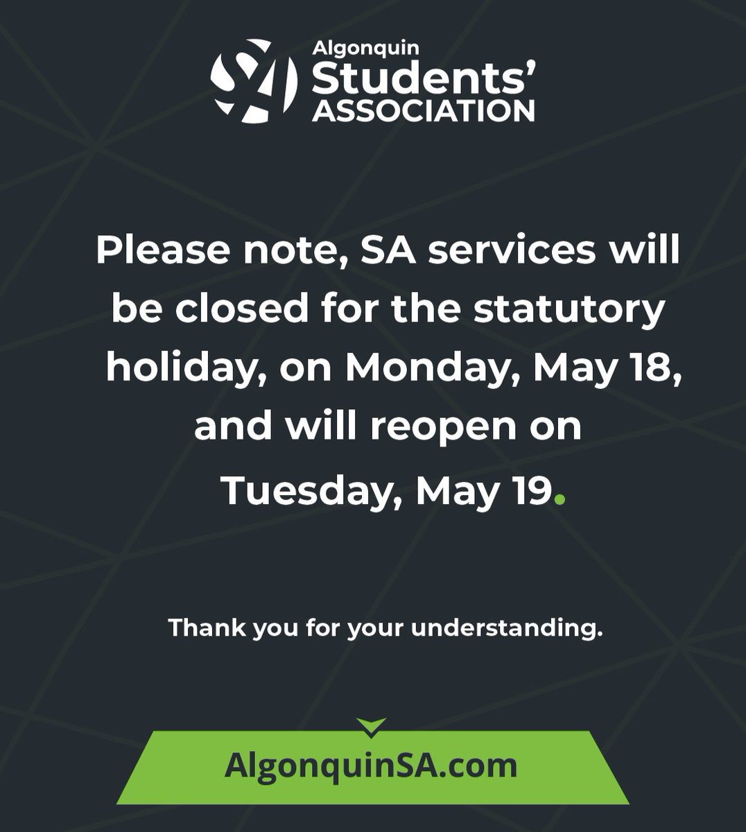 Algonquin Students' Association tweet media