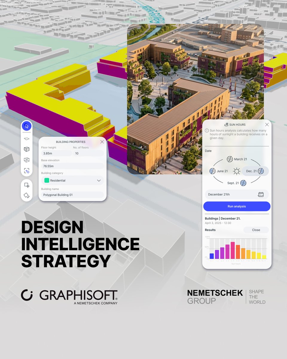 ARCHICAD's tweet photo. We’re advancing our Design Intelligence Strategy with new initiatives focused on a cloud-native experience, open collaboration, and AI‑assisted early design to support smarter decisions at every stage.

Discover how: https://t.co/GOIIUZsvBj https://t.co/8U3D76GBN2