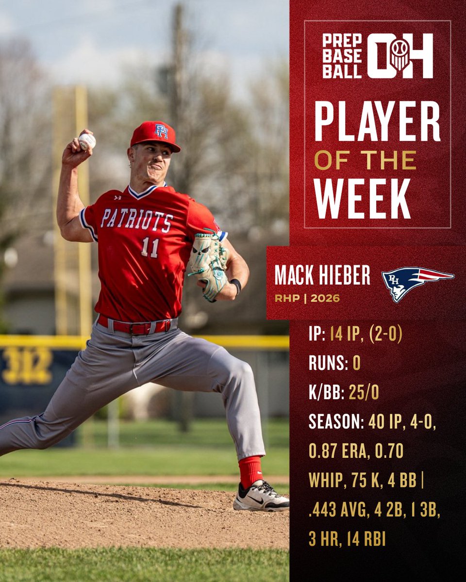 Prep Baseball Ohio tweet media