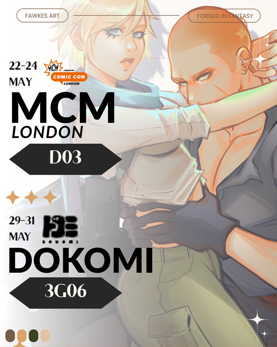 MCM LONDON D3✨! Fawkes Art 🌿 tweet media