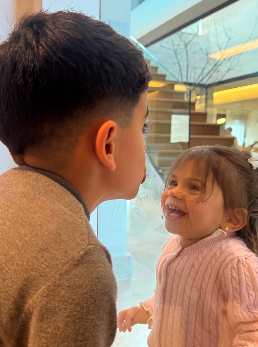 Ilia Topuria shared an image of his son Hugo being back together with ...