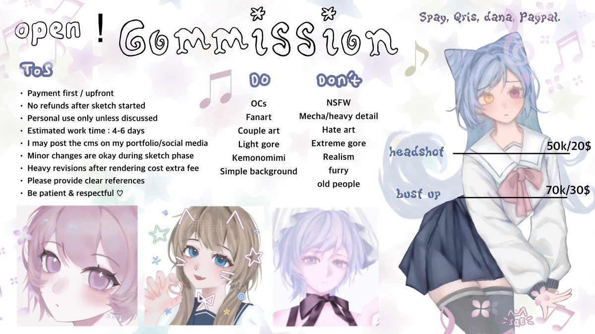 sae 🍀 open commission (1/3) tweet media