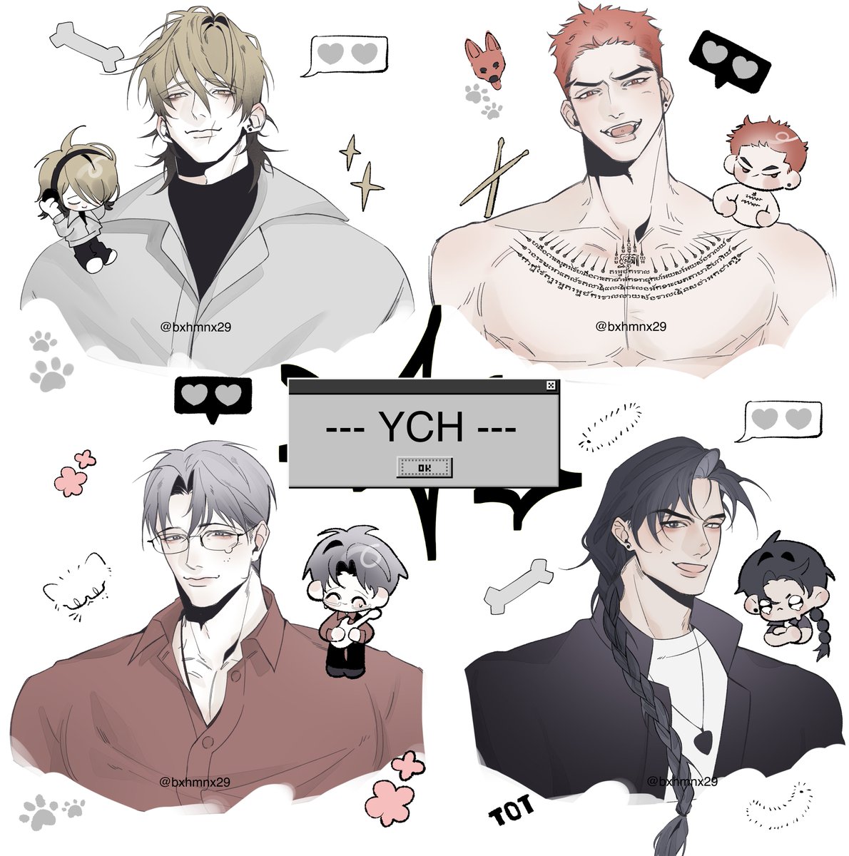 bxhmnx29's tweet photo. เปิดรับ commission คับแก๊งสเตอร์ 

⭐️ในราคาเดียว 600 บาทคับ 𐔌՞. .՞𐦯

สามารถจองใต้เม้นต์หรือดีเอมได้เลยคับแก๊ง บรีพตัวละคร, จิบิ และ elements ประกอบได้นิดหน่อยคับ 

#YCH #commissionTH #commission https://t.co/7cPedIGtkO