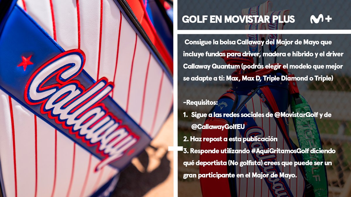 Golf en Movistar Plus tweet media