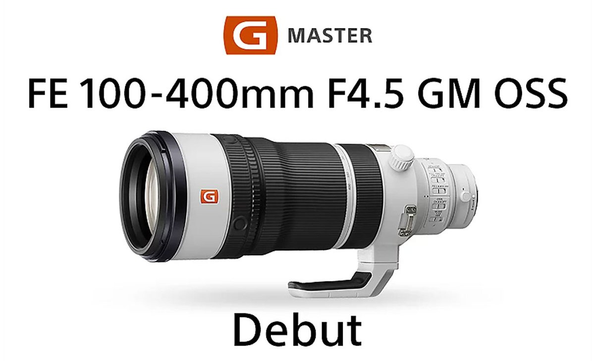 ソニーから新しい超望遠G Masterレンズ「SEL100400MC」が発表！ 100