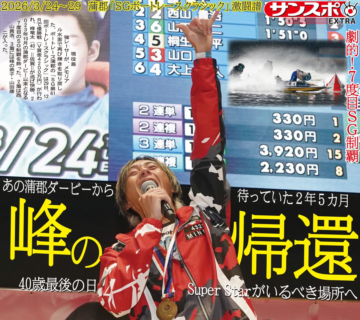 3年前にフルオーダーしたボードですかなり状態が良いです、日焼けもありません。 整理部ボートレース担当・速攻野郎の独り言】 あすからは芦屋で