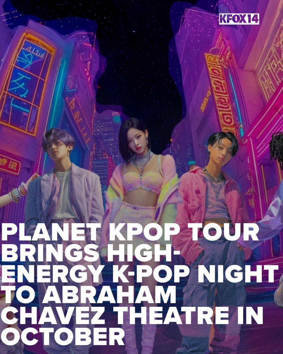 K-pop fans, this one's for you 🎤✨The Planet KPOP Tour is