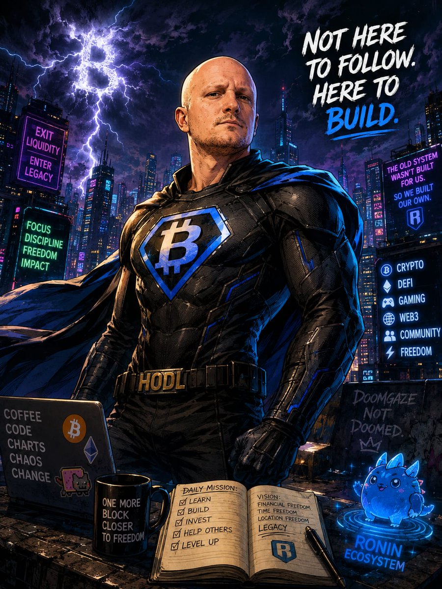 cryptodoomgaze's tweet photo. Made this with chatgpt.
Simple prompt: 
make a caricature of me based on the history of our conversations and how you see me.
Make it superhero style. 

Will ask you for your IRL picture if you never uploaded one. https://t.co/hSIbnkt7Ki